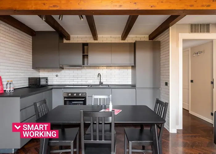 Wooden Design Apartment By Wonderful Italy